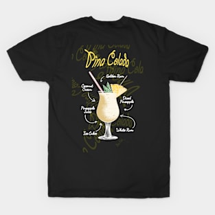 pinacolada recipe T-Shirt